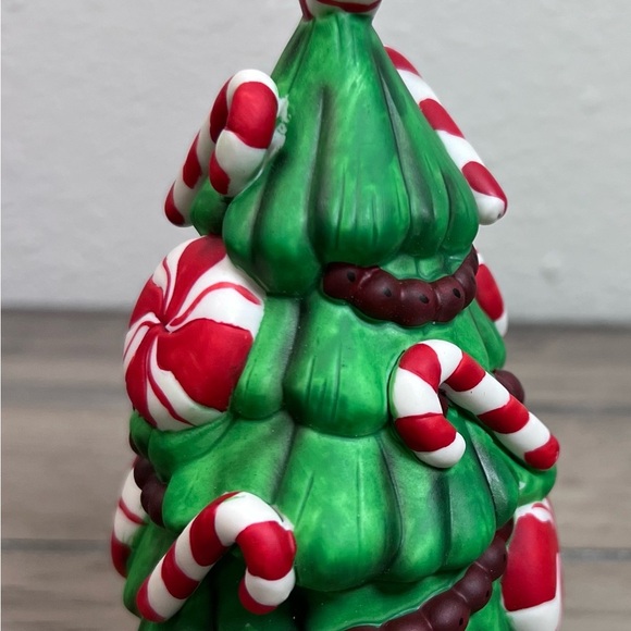 Department 56 Vintage “The Peppermint Tree” Merry Makers Series ~Christmas Tree - Picture 2 of 7
